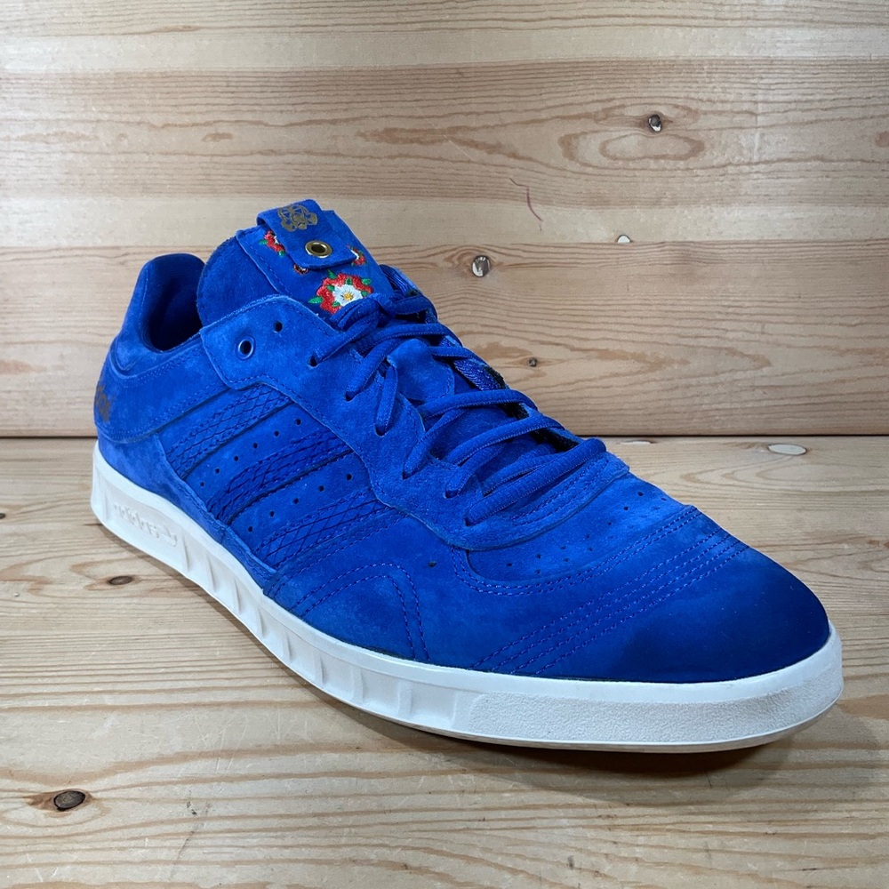Adidas Consortium x Footpatrol x Juice Handball Top SE Shoes Mens 13 Blue CM7876